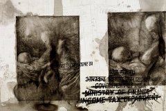 j-Variation-on-Caravaggios-Sa-Jerome-150x180-cm-charcoal-and-oil-on-linen-2015