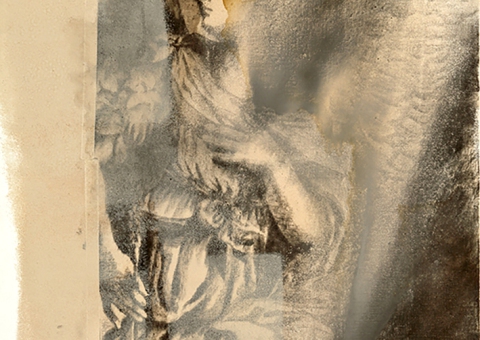 s-Variacion-de-Annunciazione-de-il-Guercino-3-140x95-cm-oil-and-charcoal-on-linen-2017