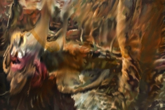 q-Variacion-de-Maria-en-meditacion-de-Tintoretto-oil-on-linen-2019-225-x-320-cm